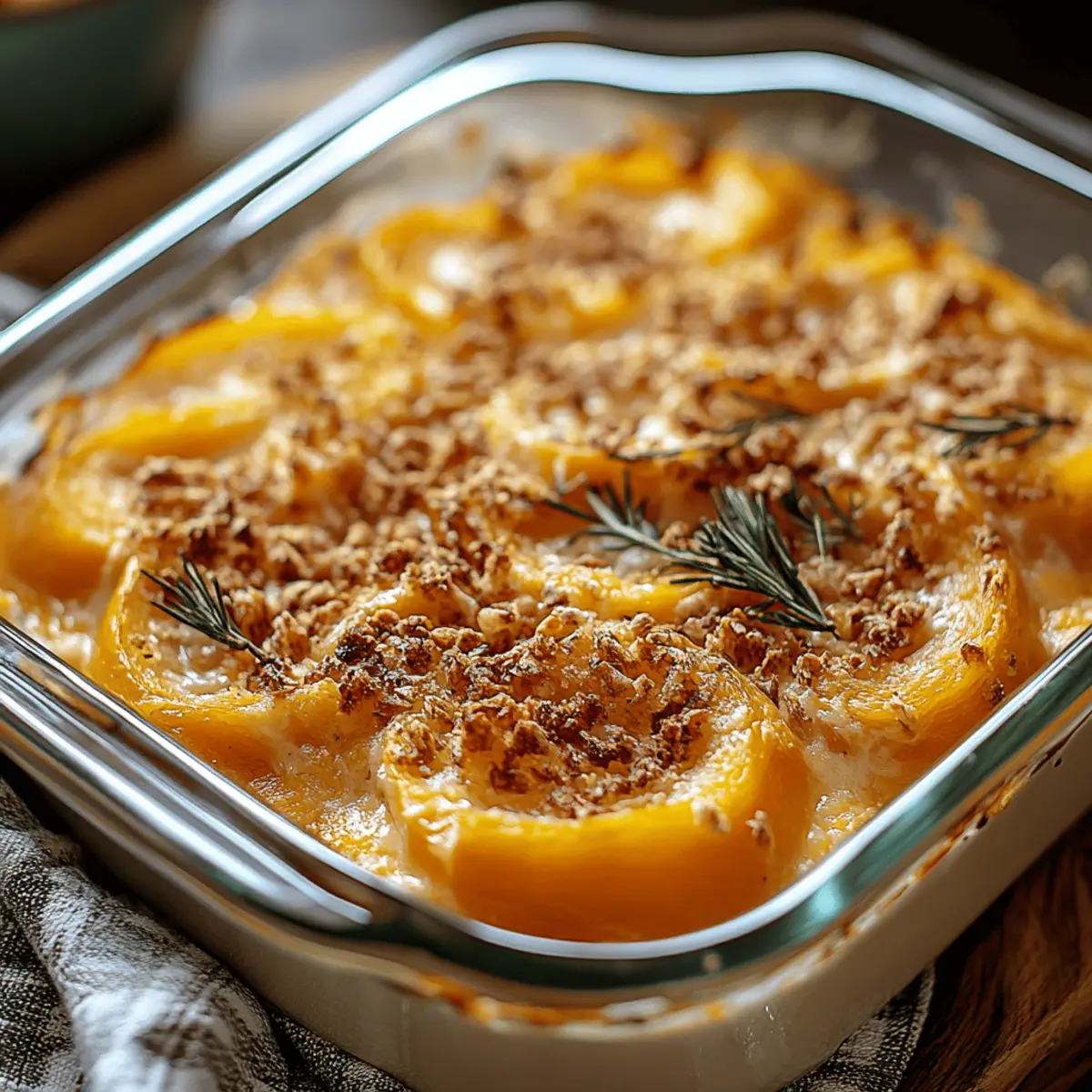 Creamy Butternut Squash Casserole That's Simply Irresistible