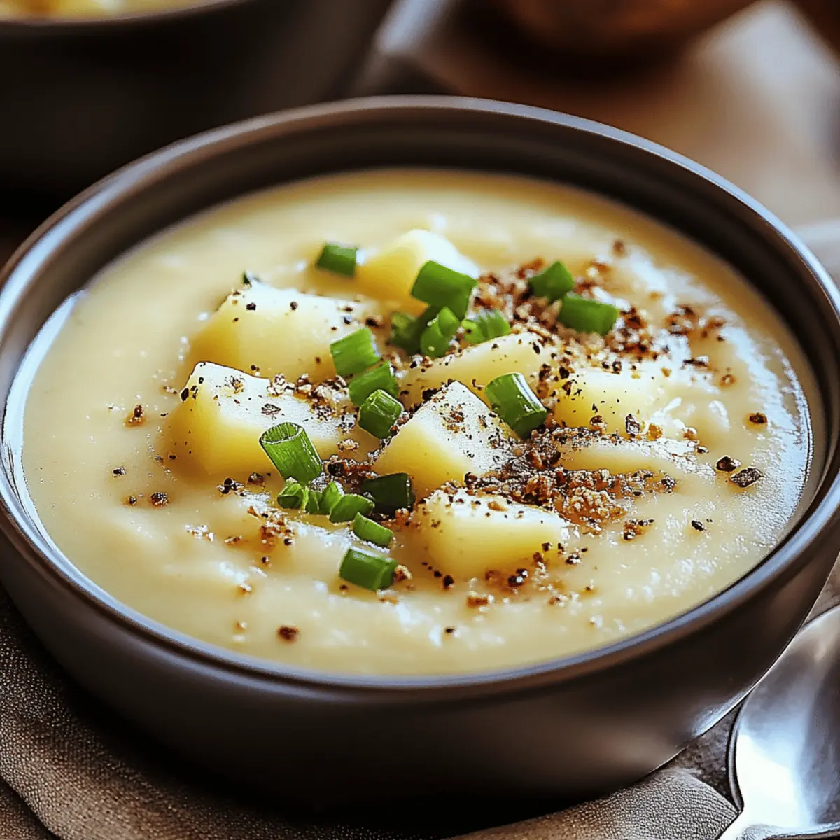 Irresistibly Creamy Potato Soup for Ultimate Comfort