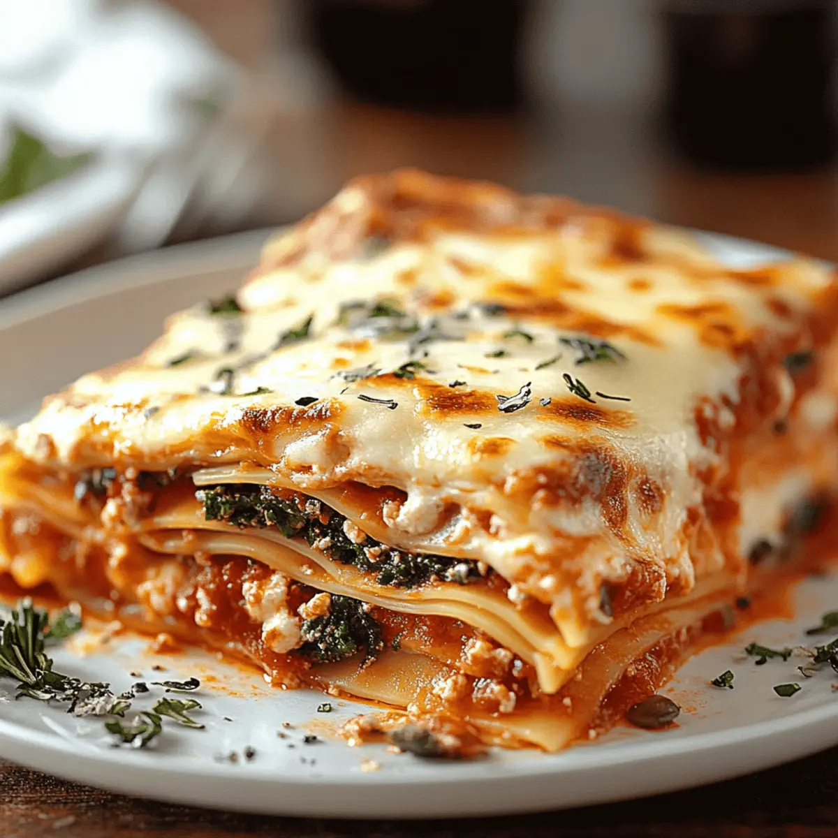 Indulgent Vegetarian Lasagna That Will Delight Your Tastebuds