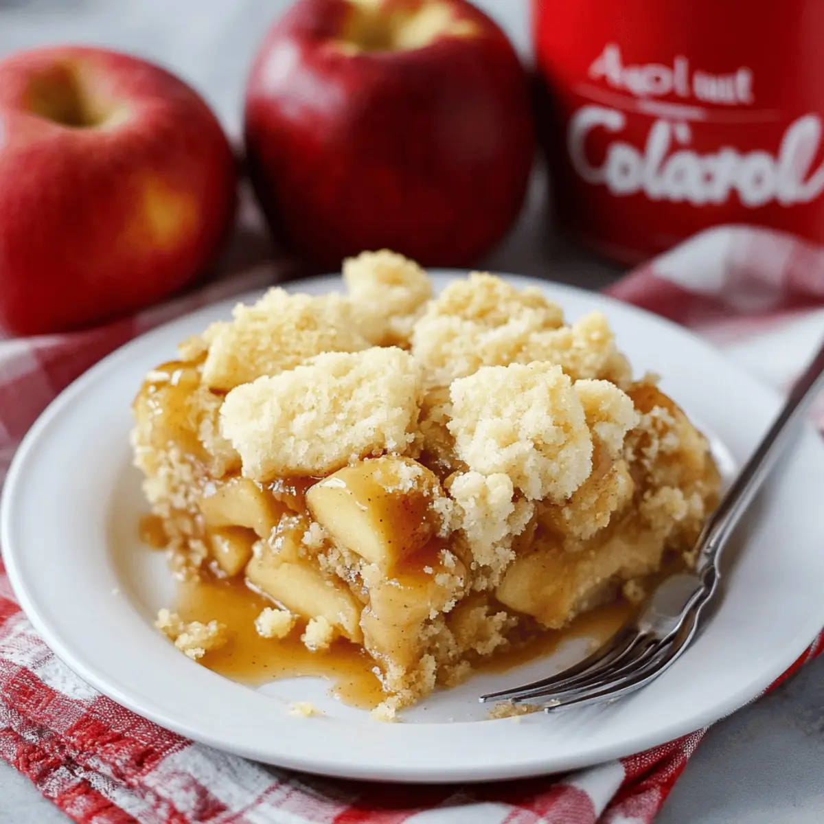 Indulgent Apple Dump Cake: Effortless Dessert Bliss