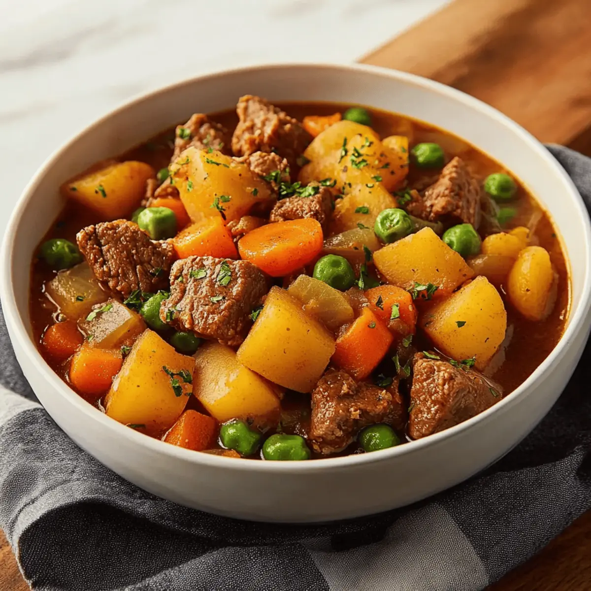 Comforting Beef and Vegetable Stew for Cozy Evenings