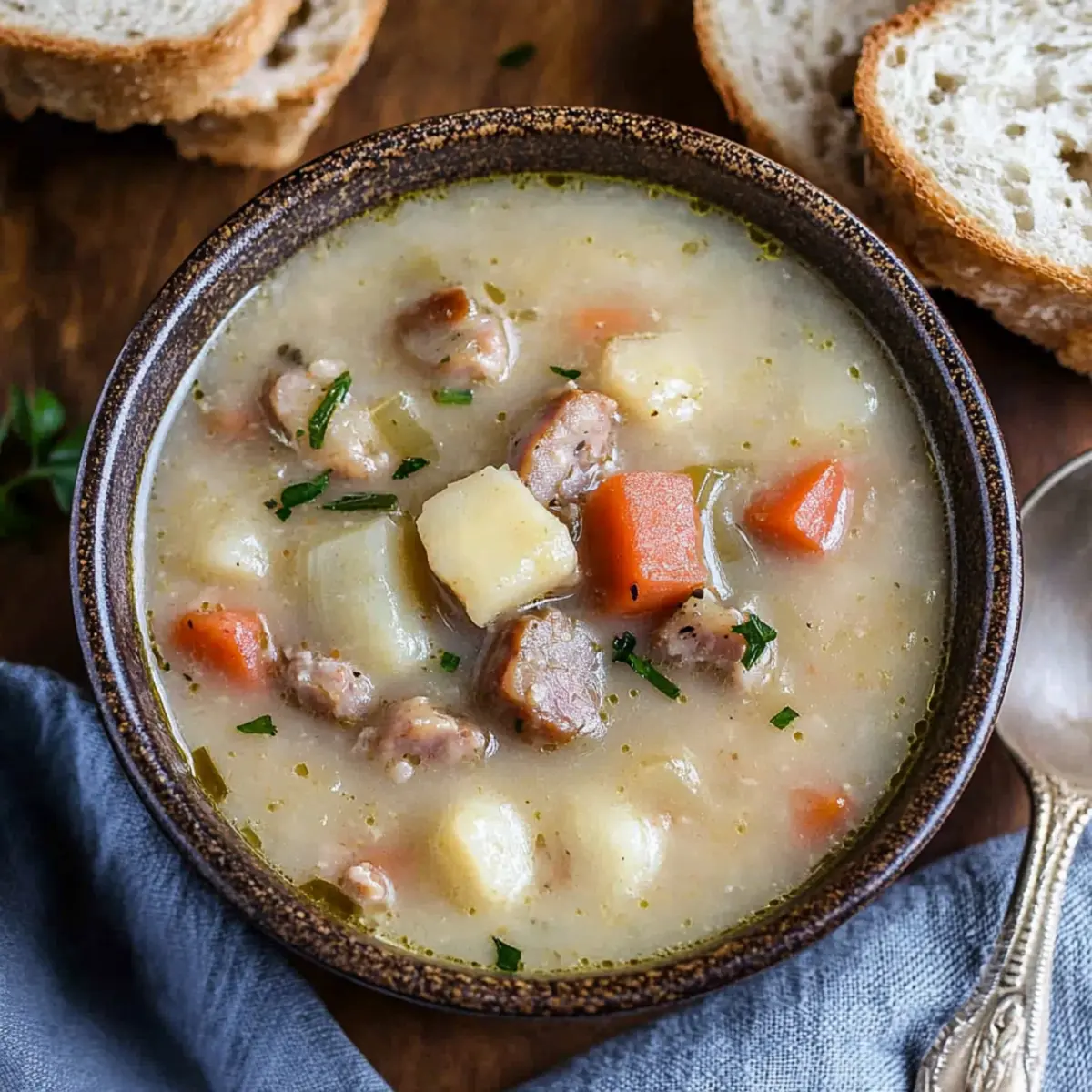 Bratwurst Soup
