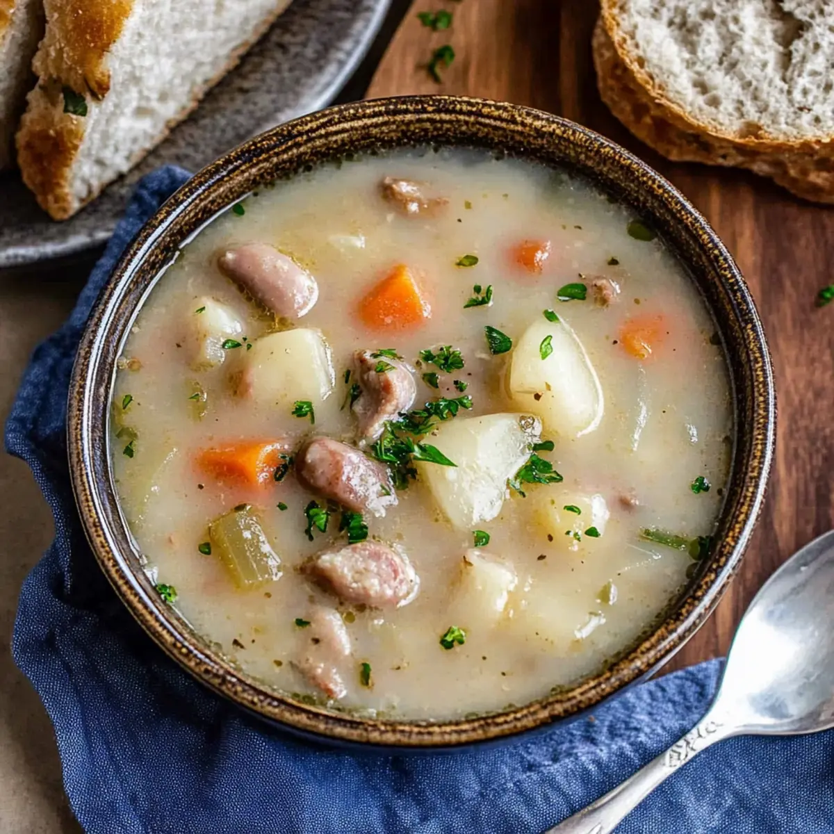Bratwurst Soup