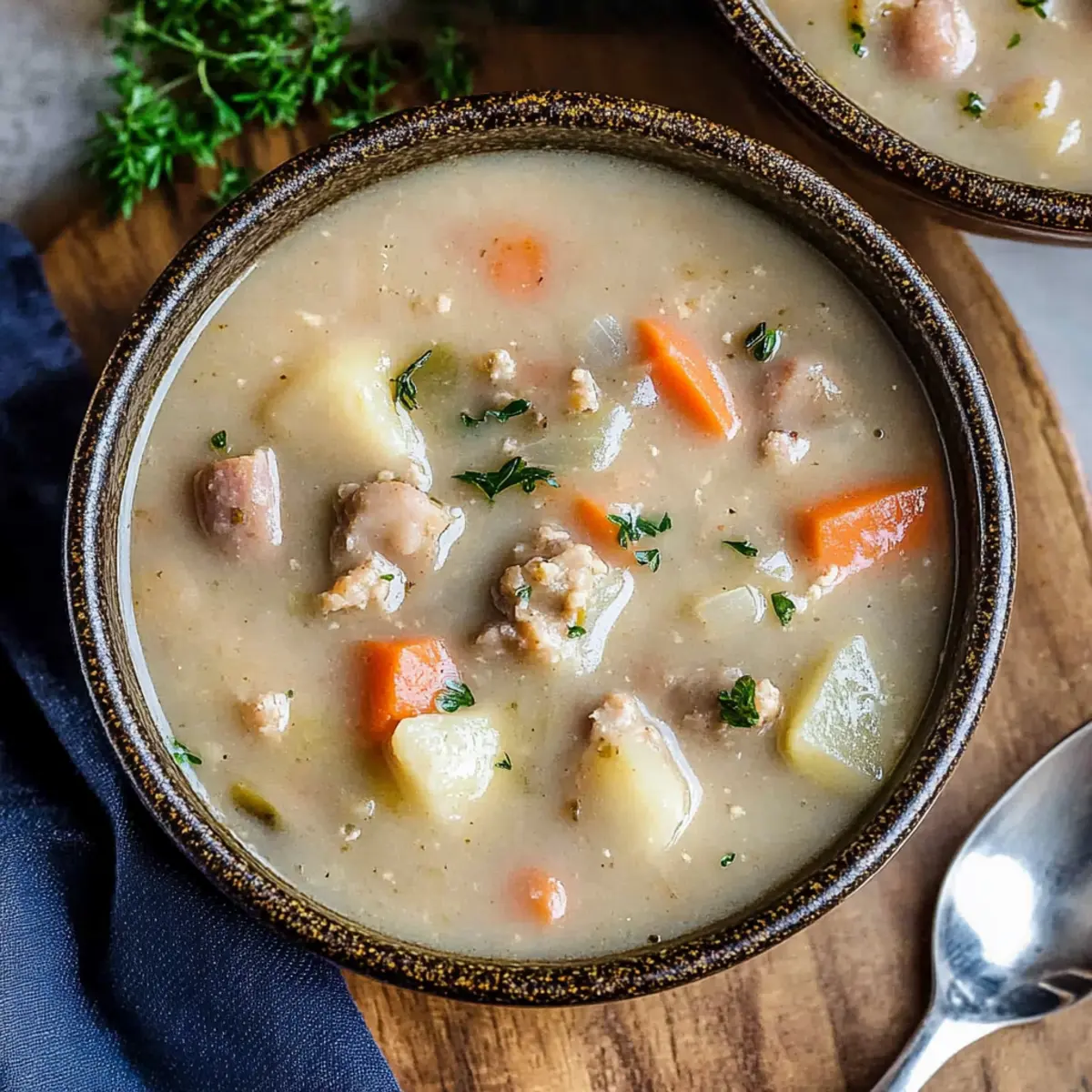 Bratwurst Soup