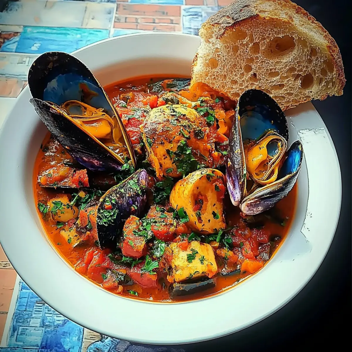 Hearty Brodetto Ancona-Style: A Cozy Seafood Stew Treat