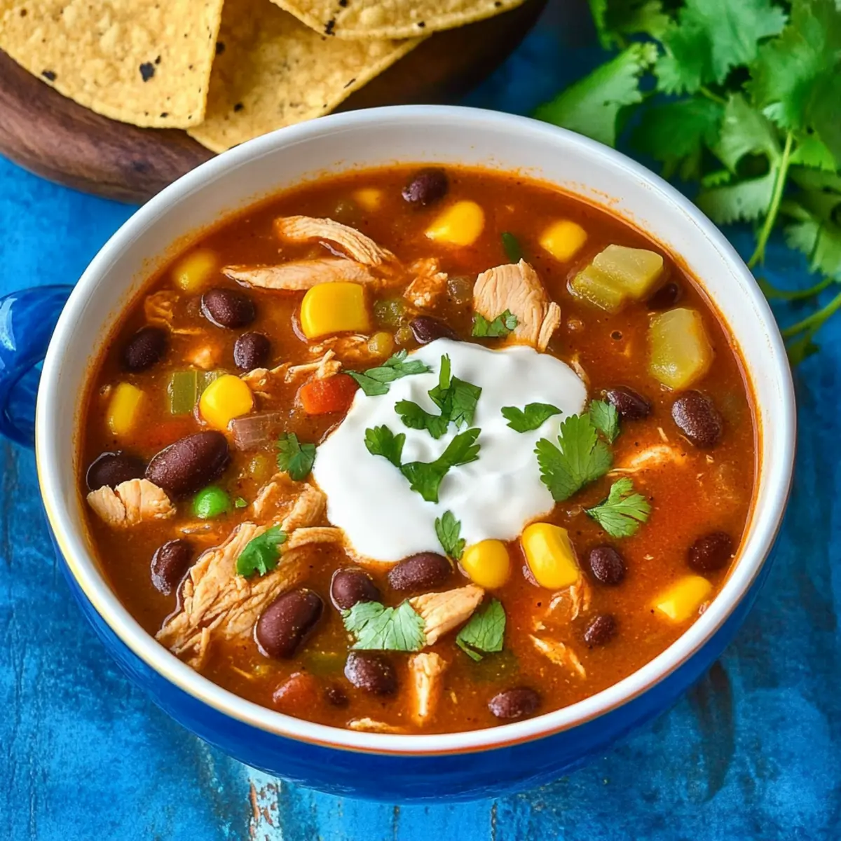 Chicken Taco Soup