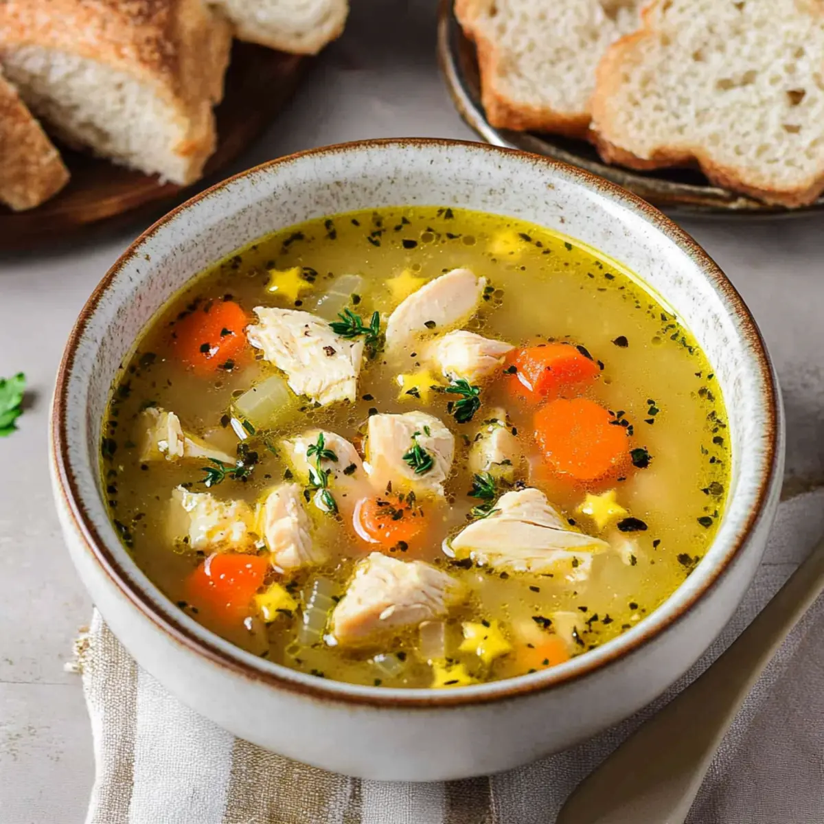 Chicken and Stars Soup