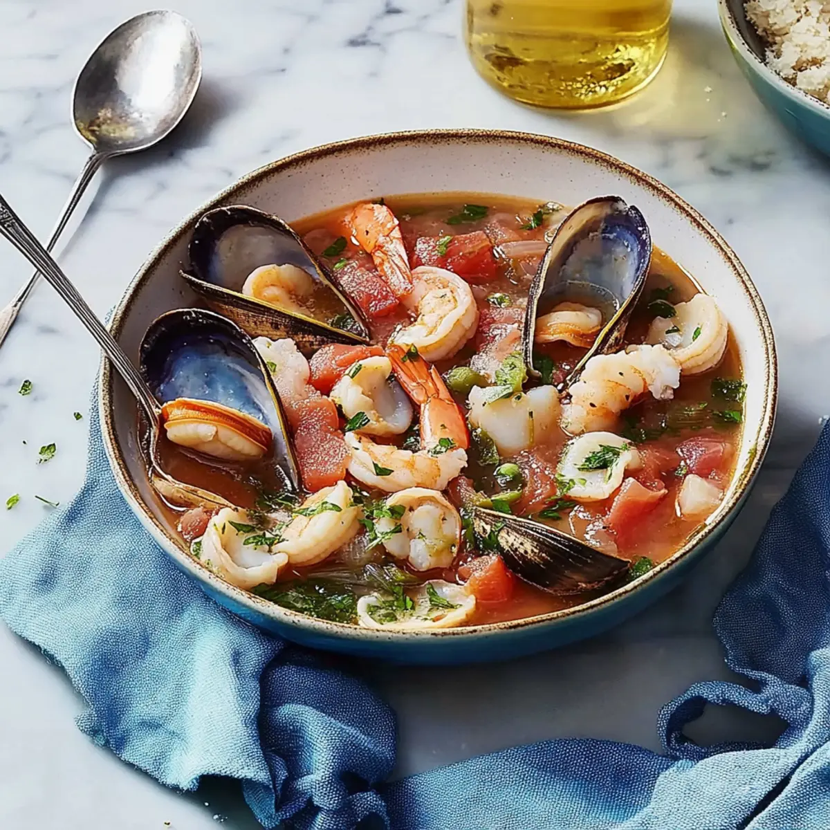 Cioppino Seafood Stew