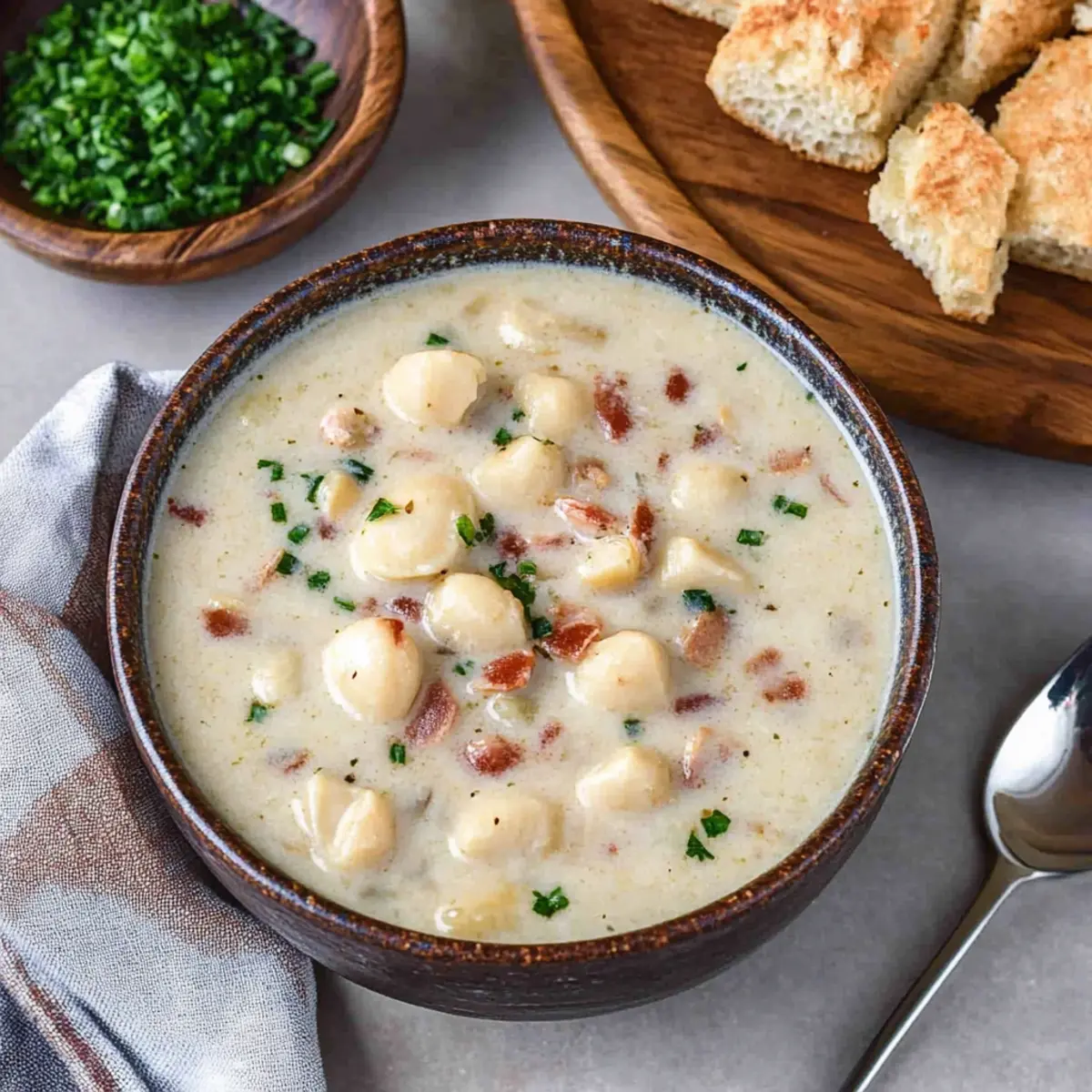 Indulgent Clam Chowder Made Easy with Canned Clams