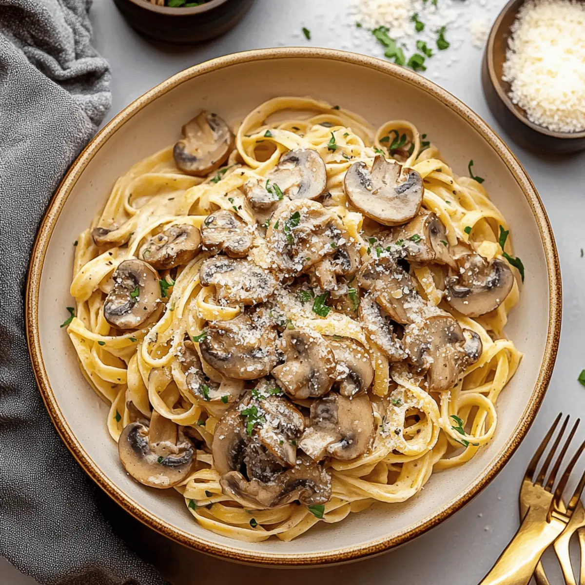 Indulgent Creamy Mushroom Pasta for Cozy Nights In