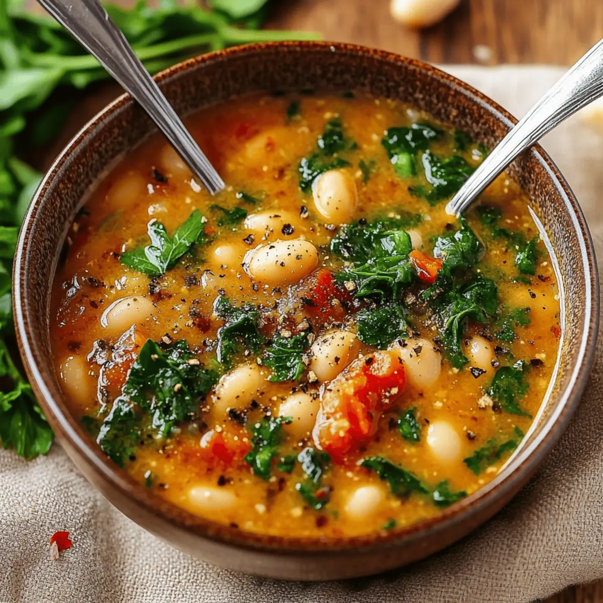 Easy Creamy Tuscan White Bean Soup for Cozy Nights