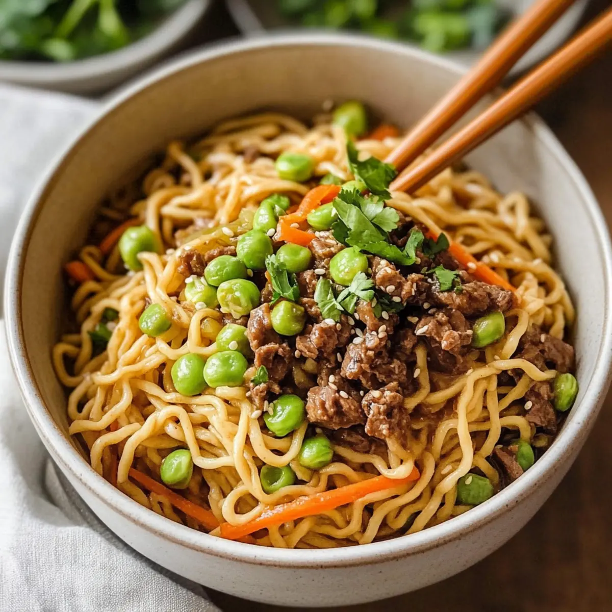 Crockpot Beef Ramen