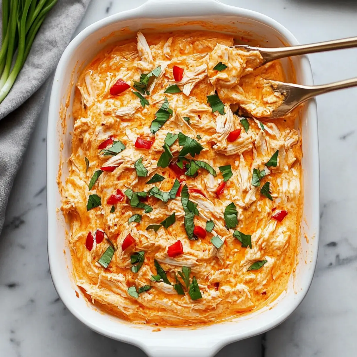 Crockpot Buffalo Chicken Dip (Dairy-Free)