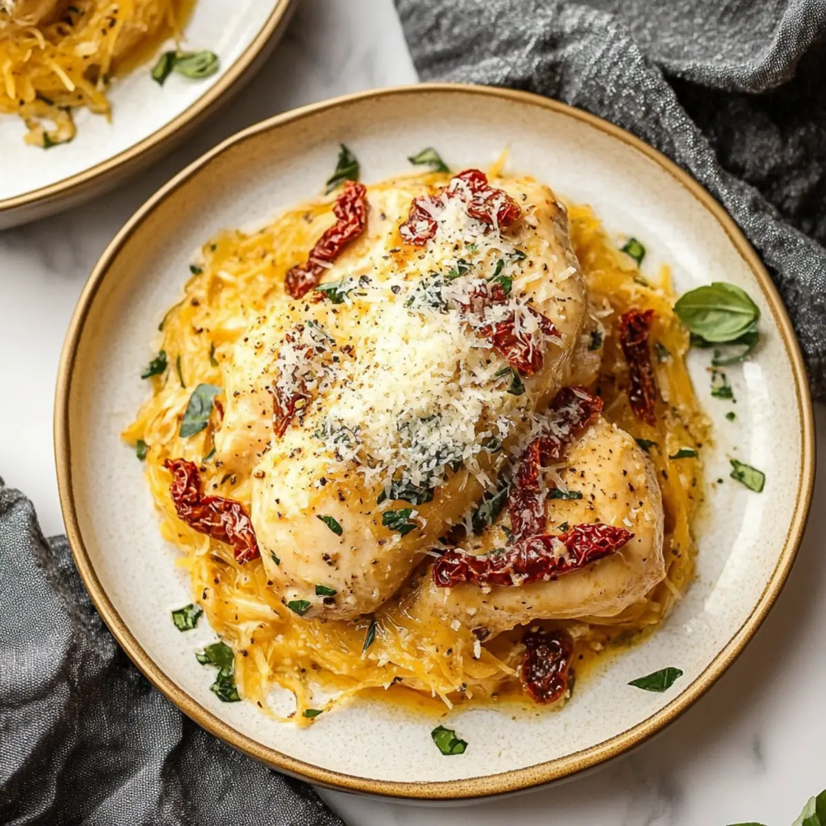 Crockpot Marry Me Chicken with Sun-Dried Tomatoes and Parmesan