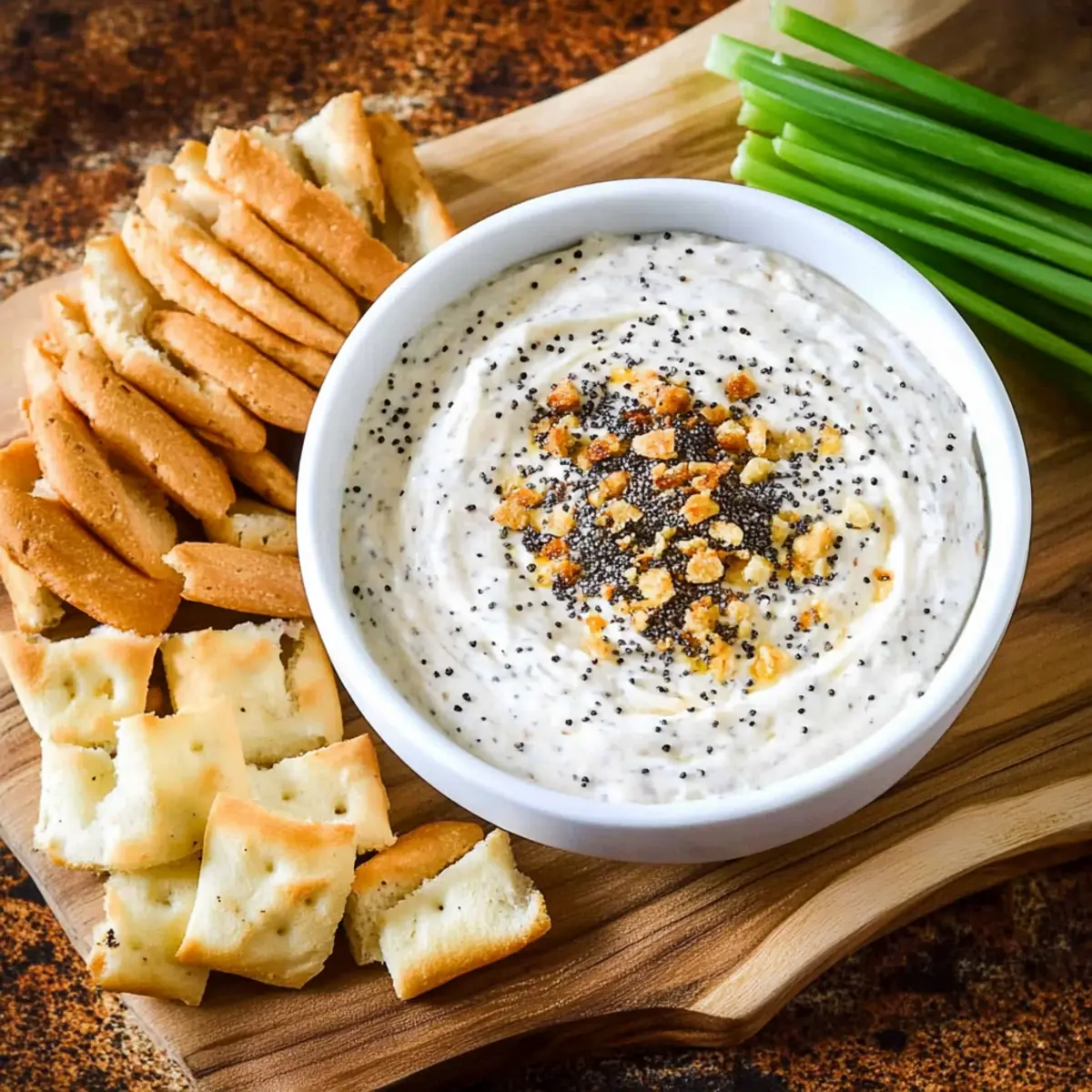 Irresistible Everything Bagel Dip for Quick Snack Satisfaction