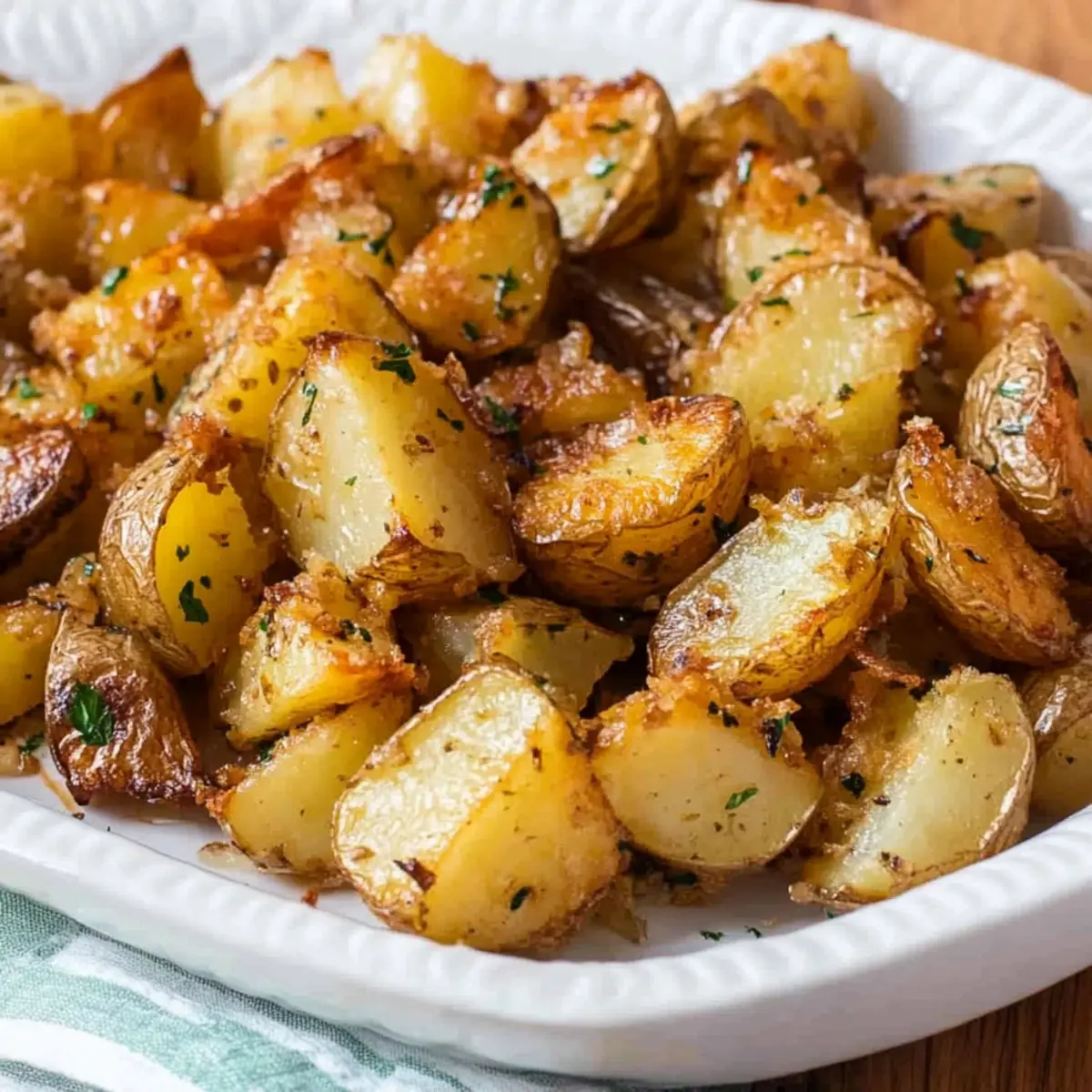 French Onion Roasted Potatoes