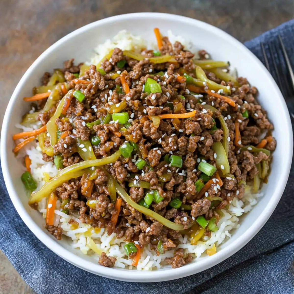 Ground Beef Stir Fry
