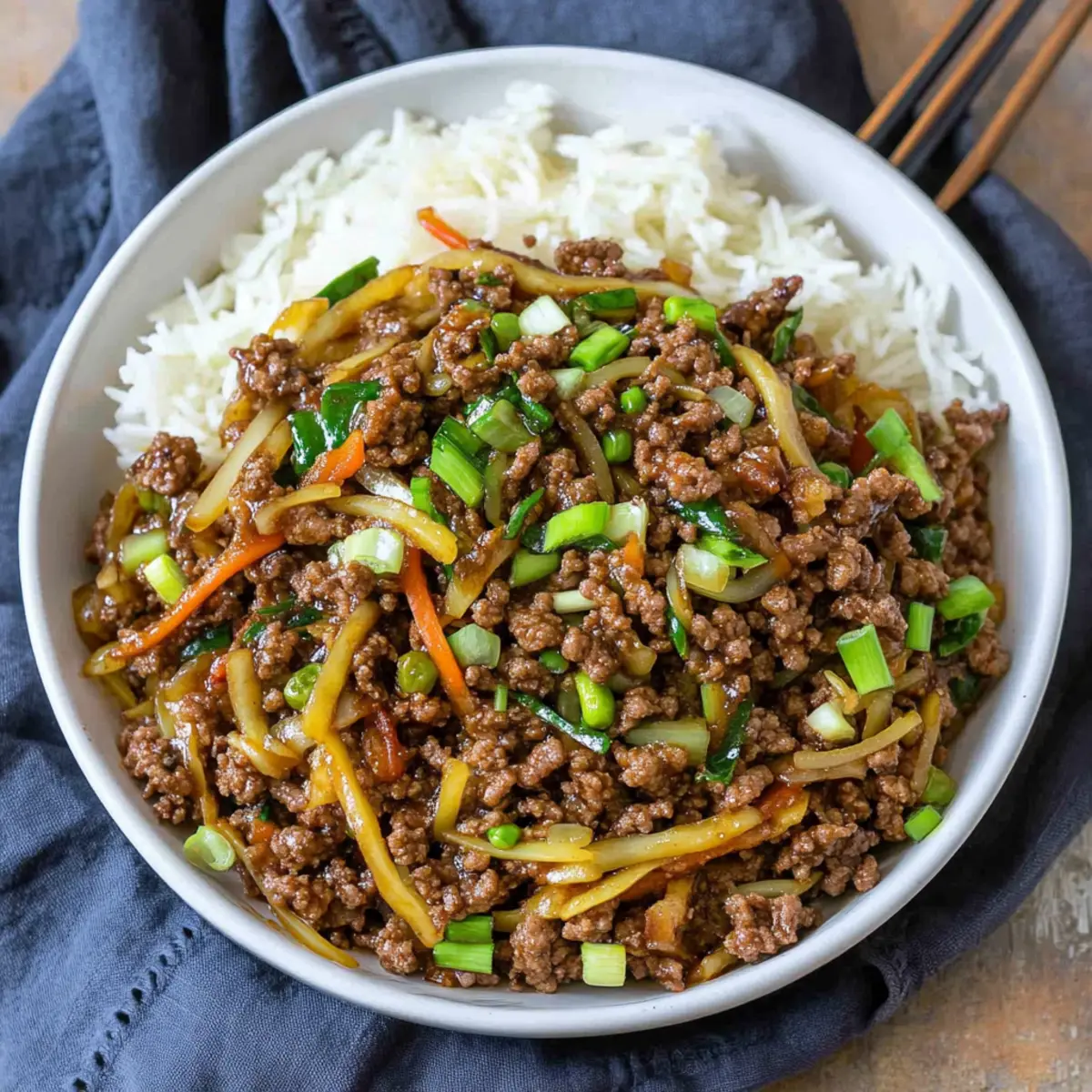 Ground Beef Stir Fry