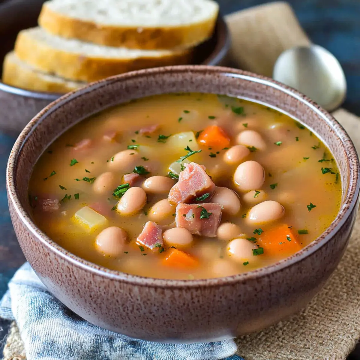 Hearty Ham and Pinto Bean Soup for Cozy Nights