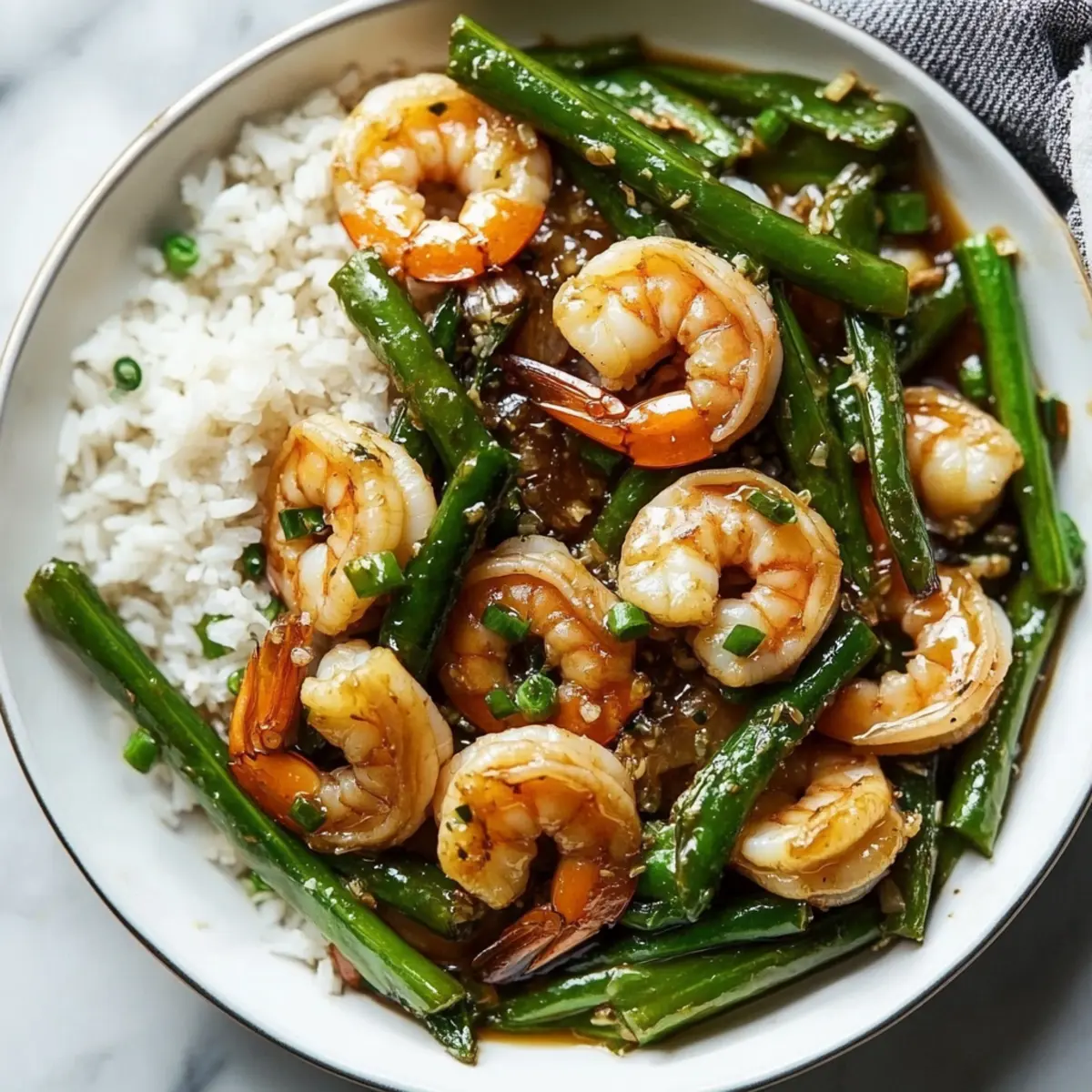 Honey Garlic Shrimp Sheet Pan