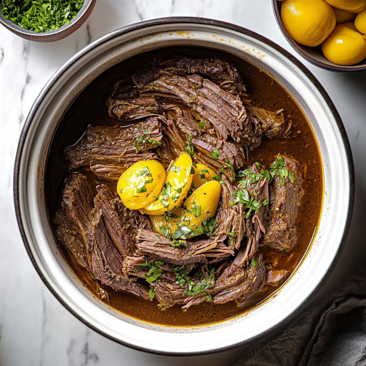 Mississippi Pot Roast Slow Cooker No Packets