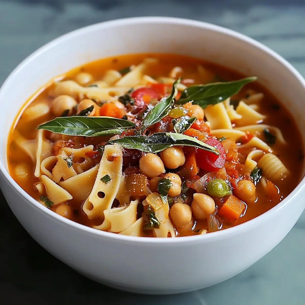 Pasta e Ceci: Italian Chickpea and Pasta Stew