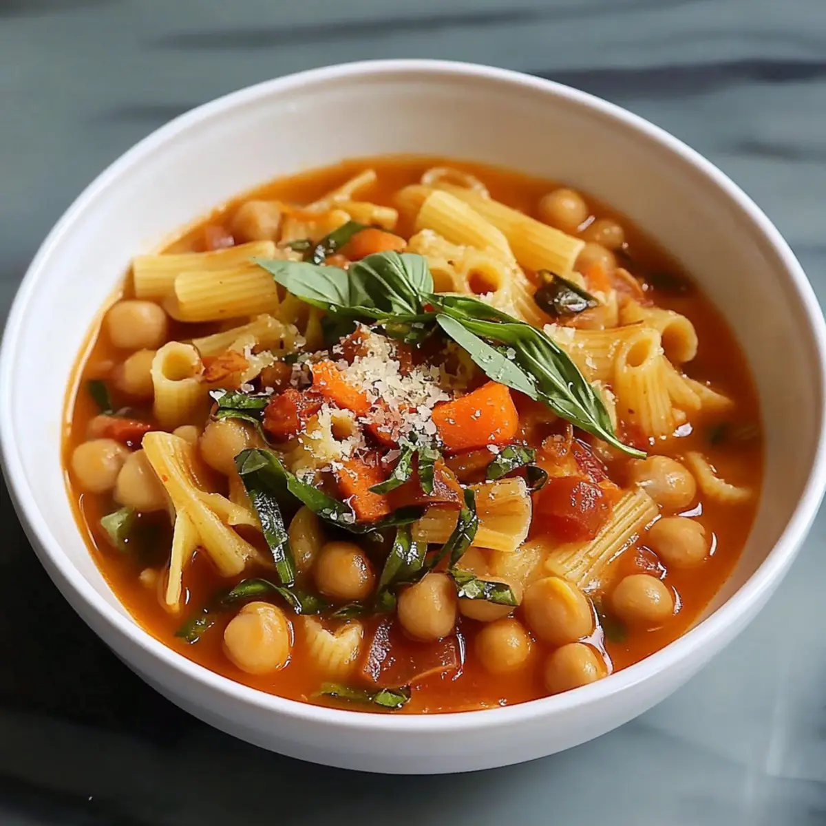 Pasta e Ceci: Italian Chickpea and Pasta Stew