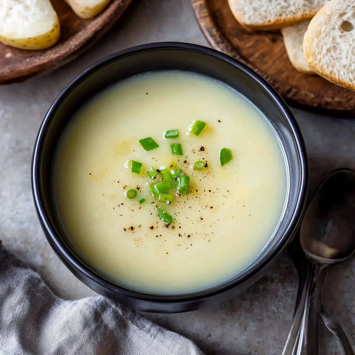 Irresistibly Creamy Potato Leek Soup for Comforting Nights