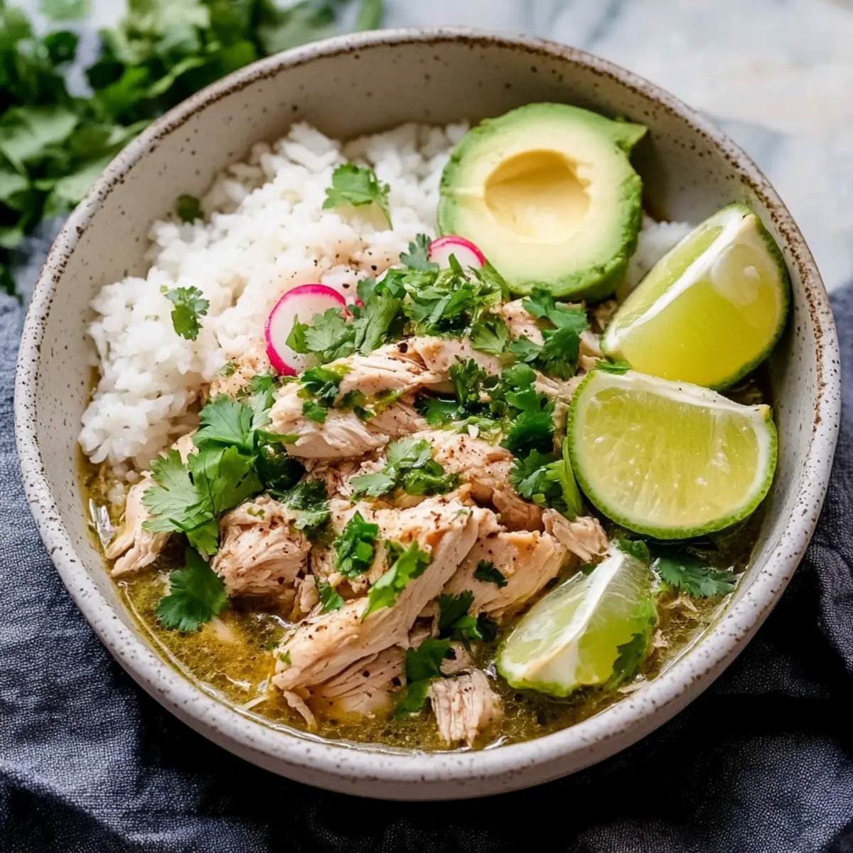 Salsa Verde Chicken (Crockpot or Instant Pot)