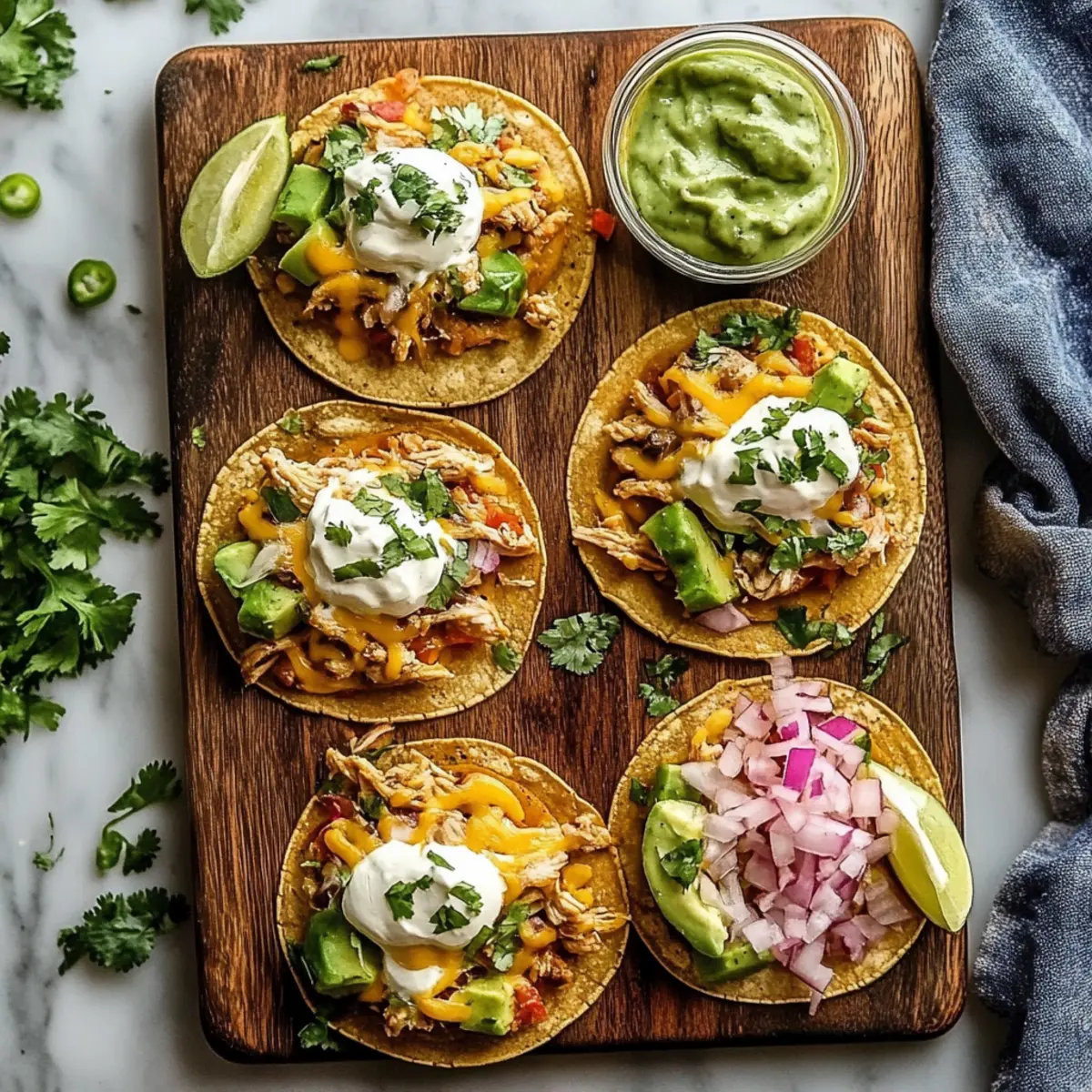 Easy Sheet Pan Chicken Tostadas for a Flavor-Packed Dinner