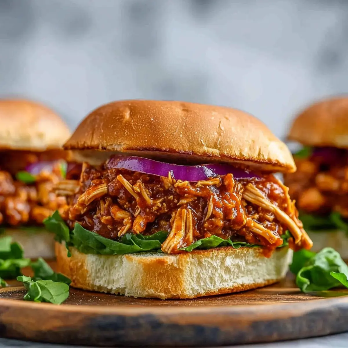 Slow Cooker Chicken Sloppy Joe Sliders