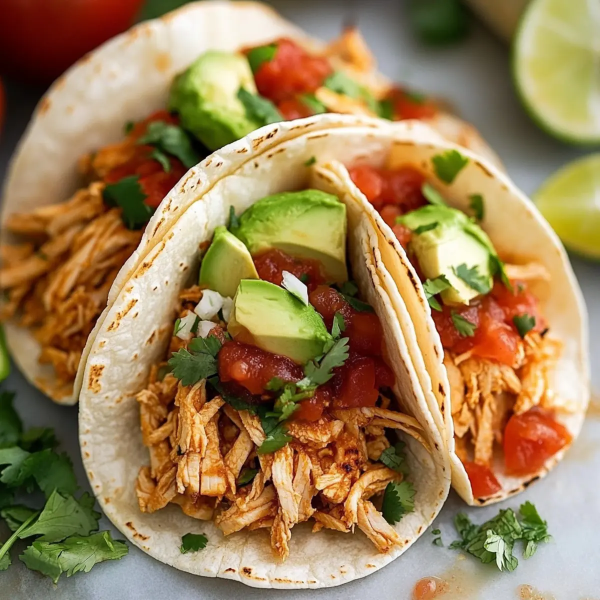Slow Cooker Chicken Tacos