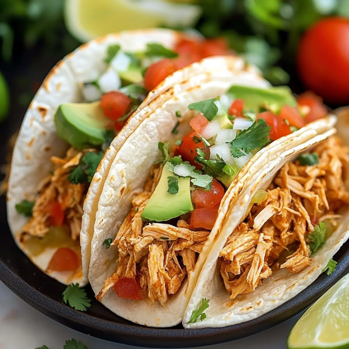 Slow Cooker Chicken Tacos