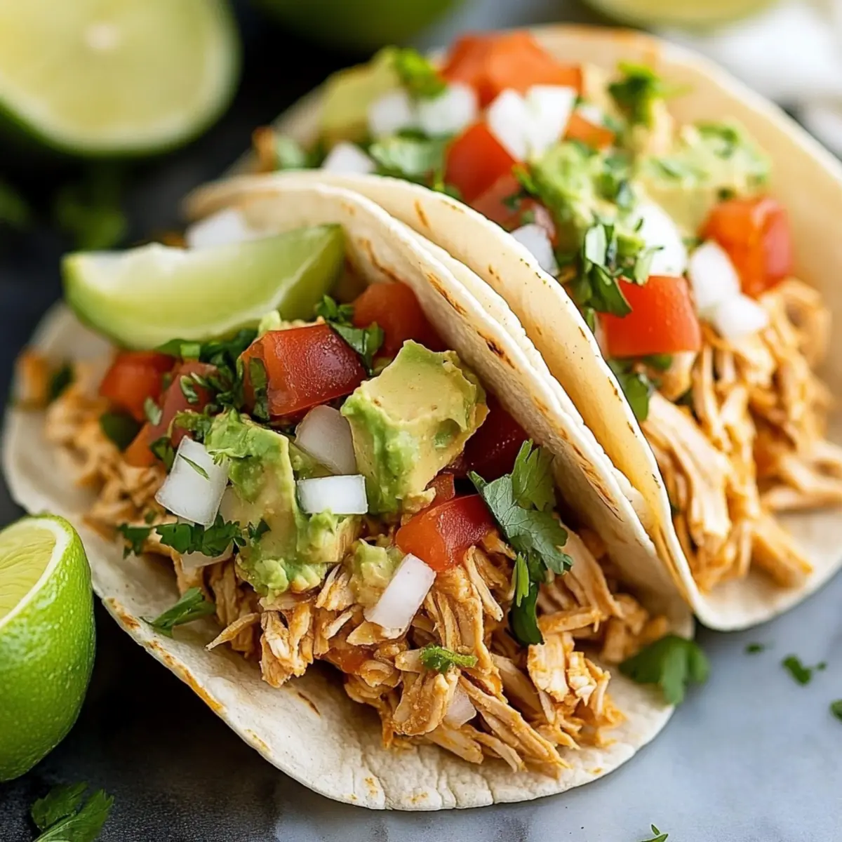 Slow Cooker Chicken Tacos