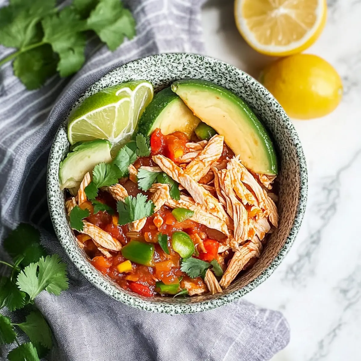 Juicy Slow Cooker Fajita Salsa Chicken for Easy Dinners