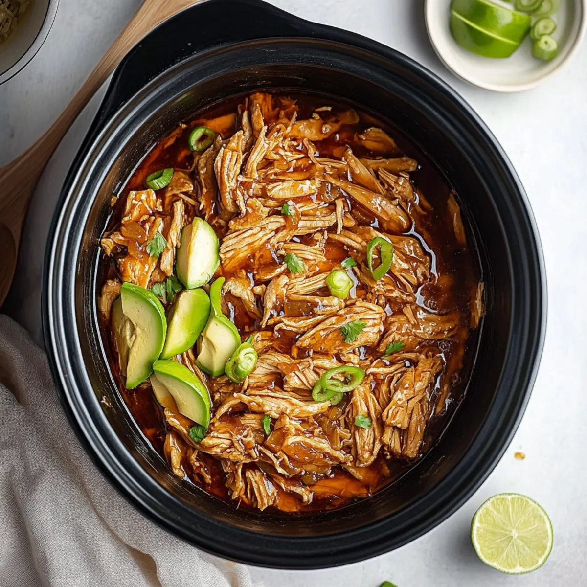Slow Cooker Honey Garlic Chicken