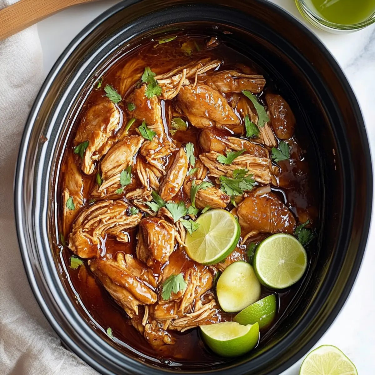 Slow Cooker Honey Garlic Chicken