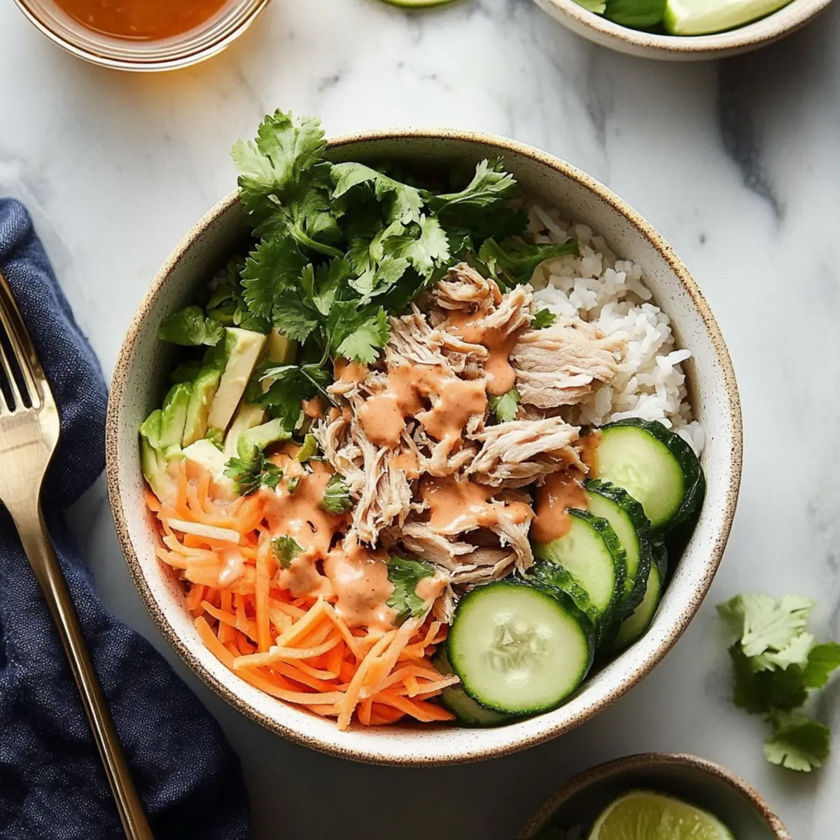 Savory Slow Cooker Pork Banh Mi Bowls for Easy Weeknight Dinners