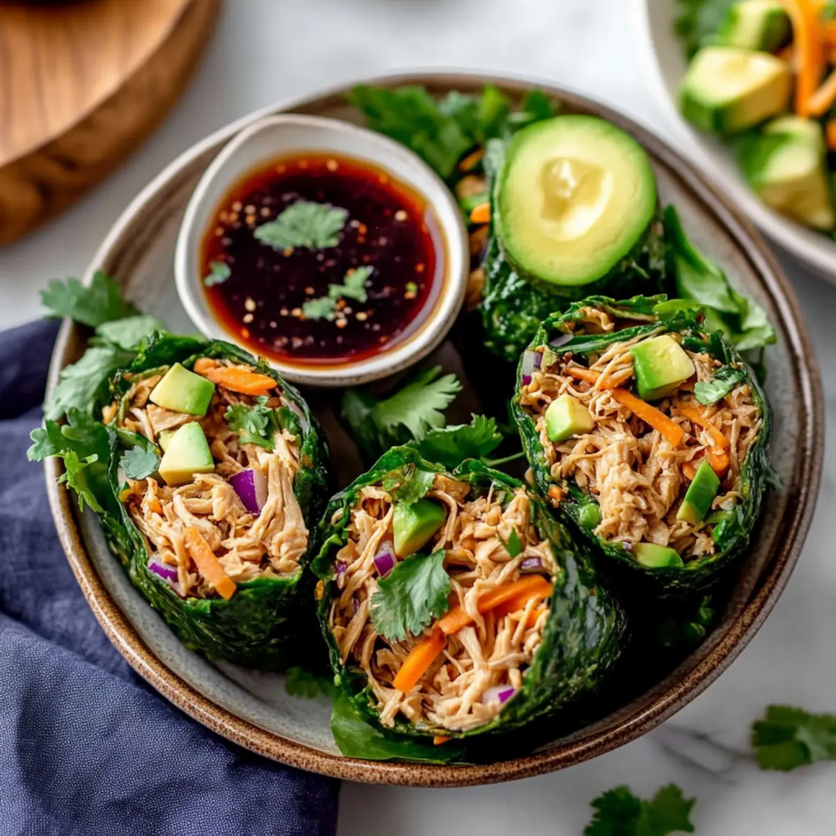 Slow Cooker Shredded Hawaiian Chicken