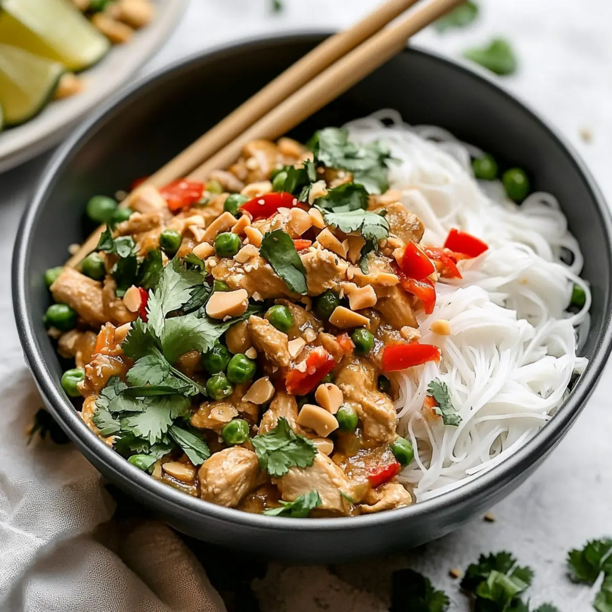Slow Cooker Thai Peanut Chicken