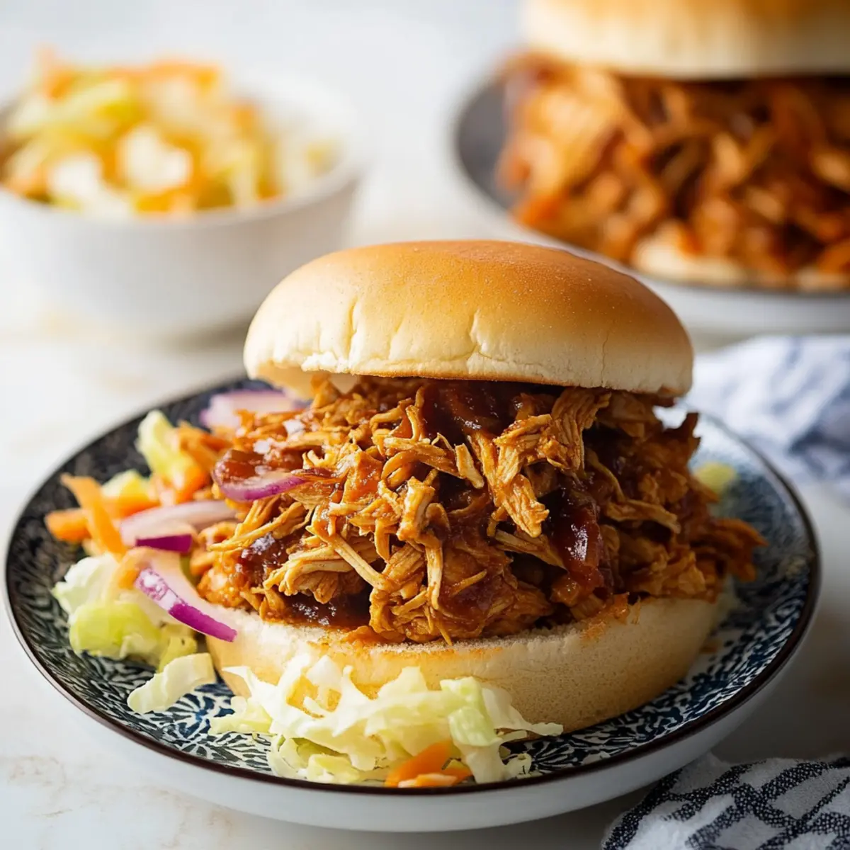 Slow Cooker Tropical Pulled Chicken