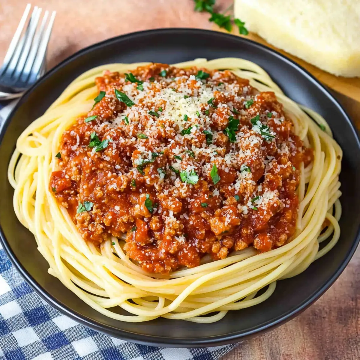 Easy Spaghetti with Ground Turkey for a Cozy Family Dinner