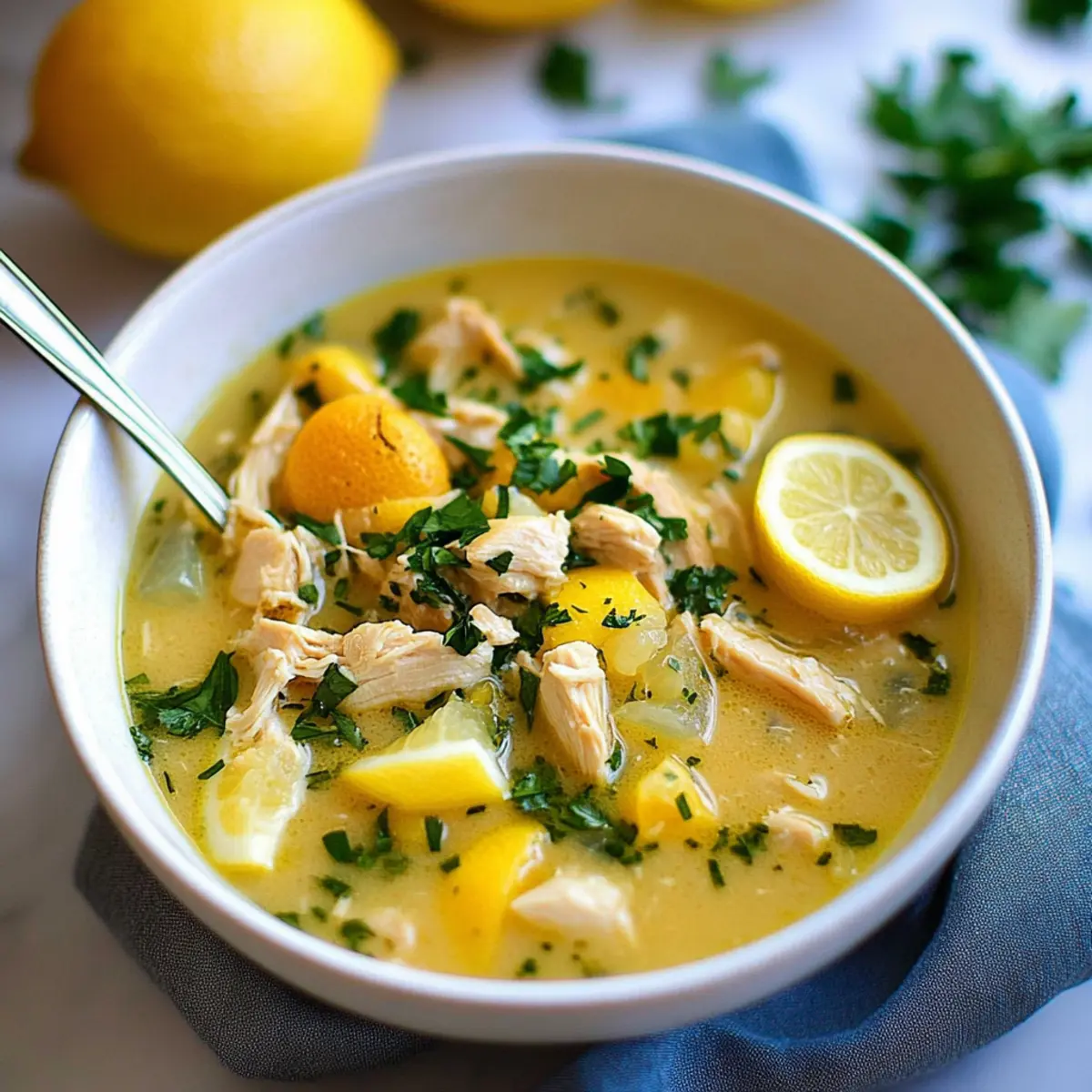 Comforting Sunshine Lemon Chicken Chowder (Crockpot, Instant Pot, Stovetop)