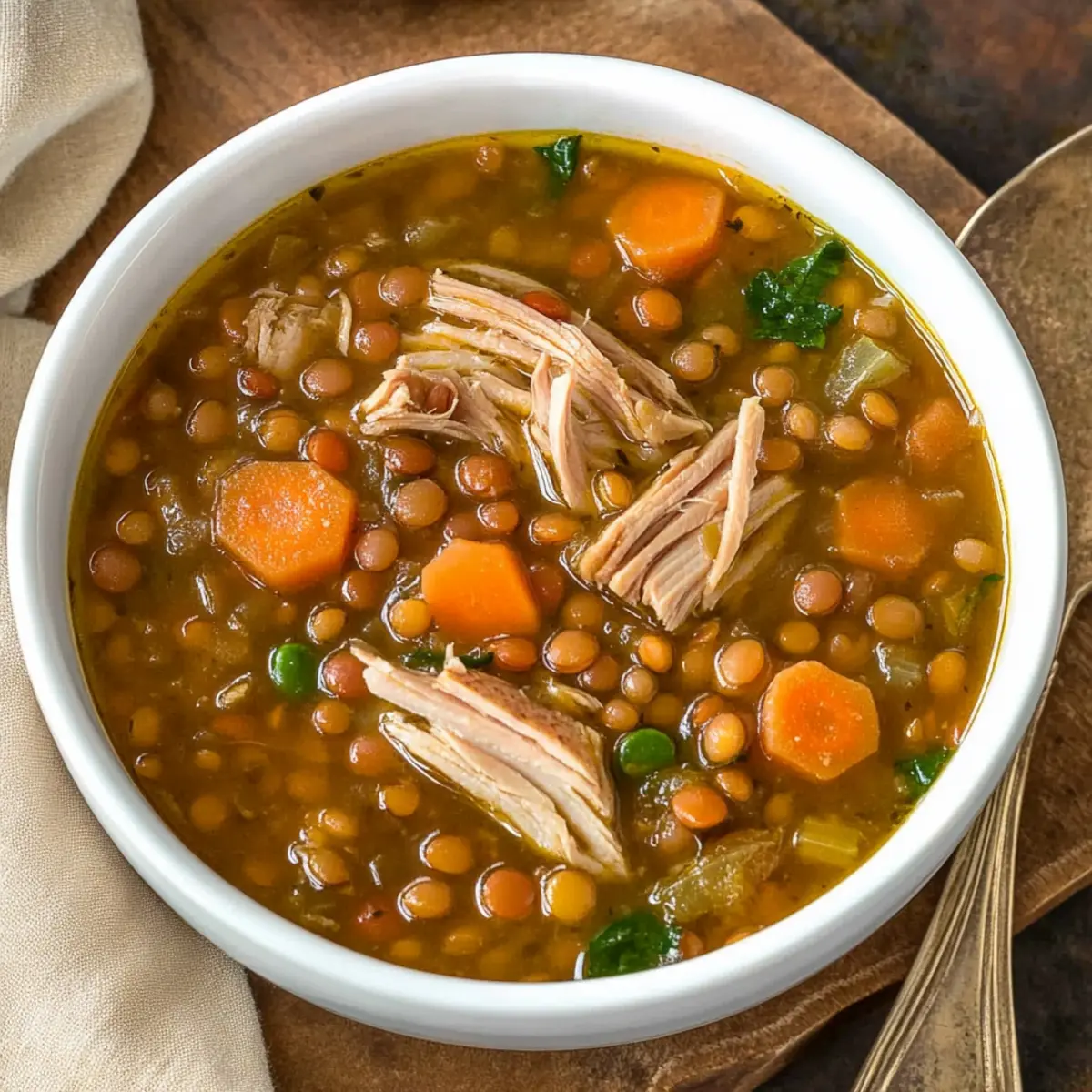 Turkey and Lentil Soup