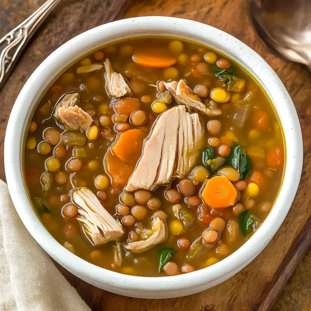 Turkey and Lentil Soup
