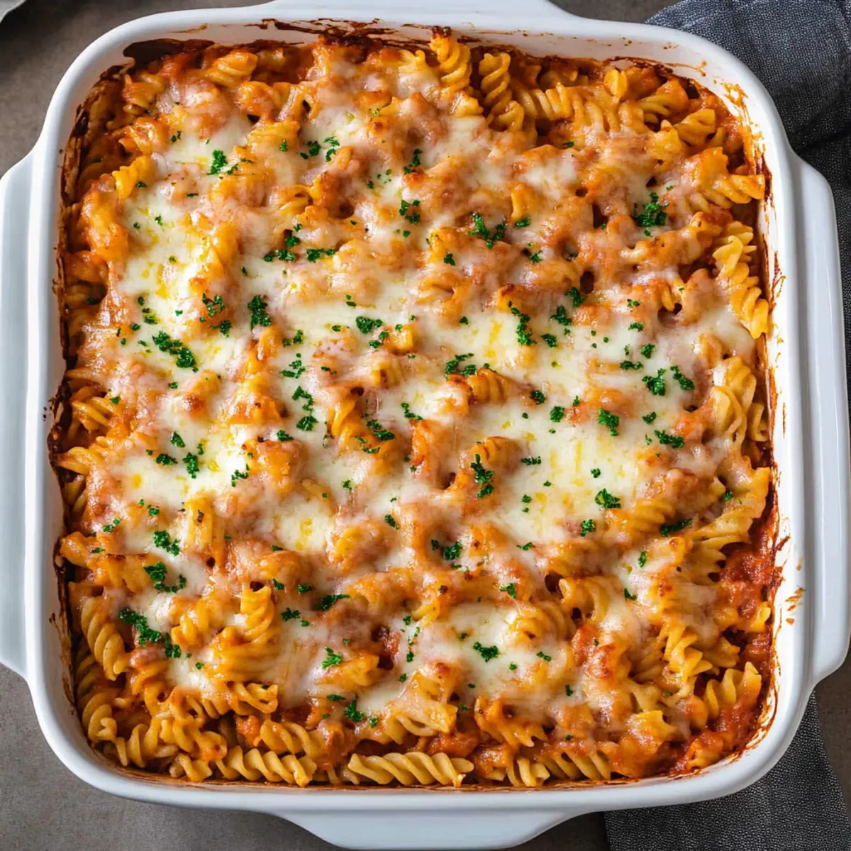Vodka Sauce Pasta Bake