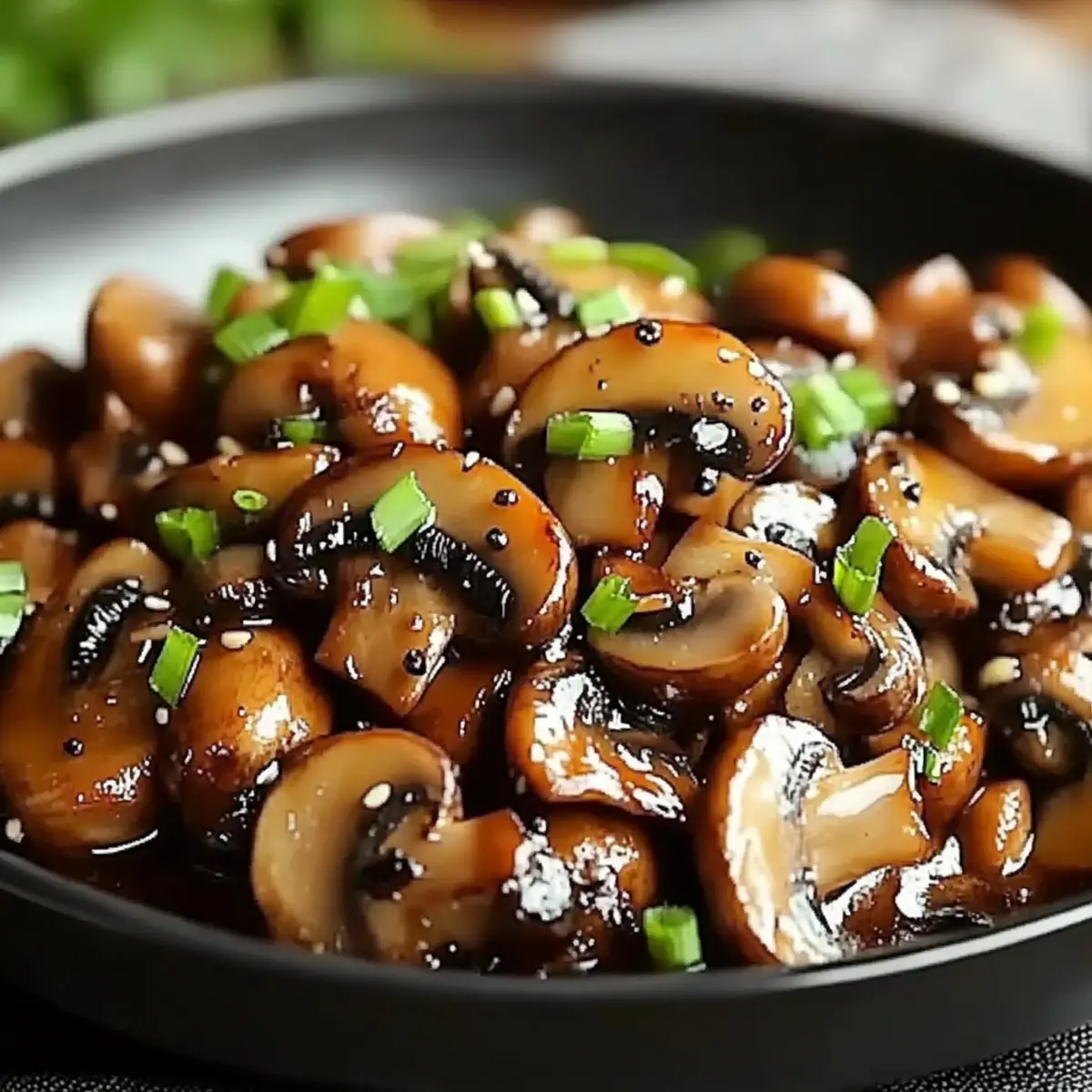 Black Pepper Chicken with Mushrooms
