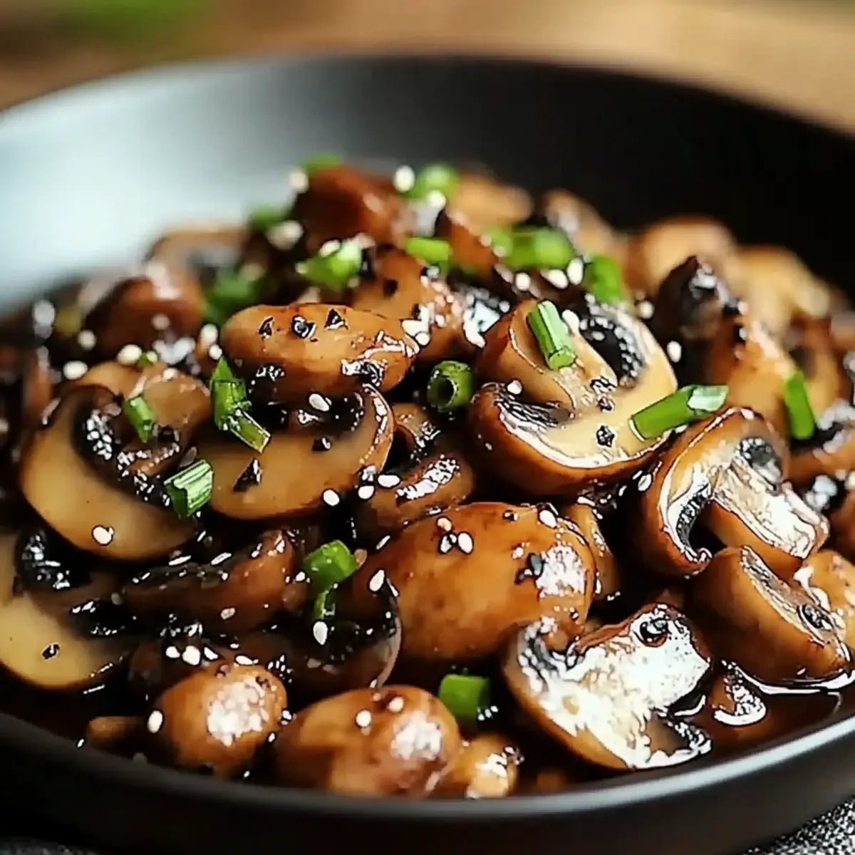 Savory Black Pepper Chicken with Mushrooms in Minutes