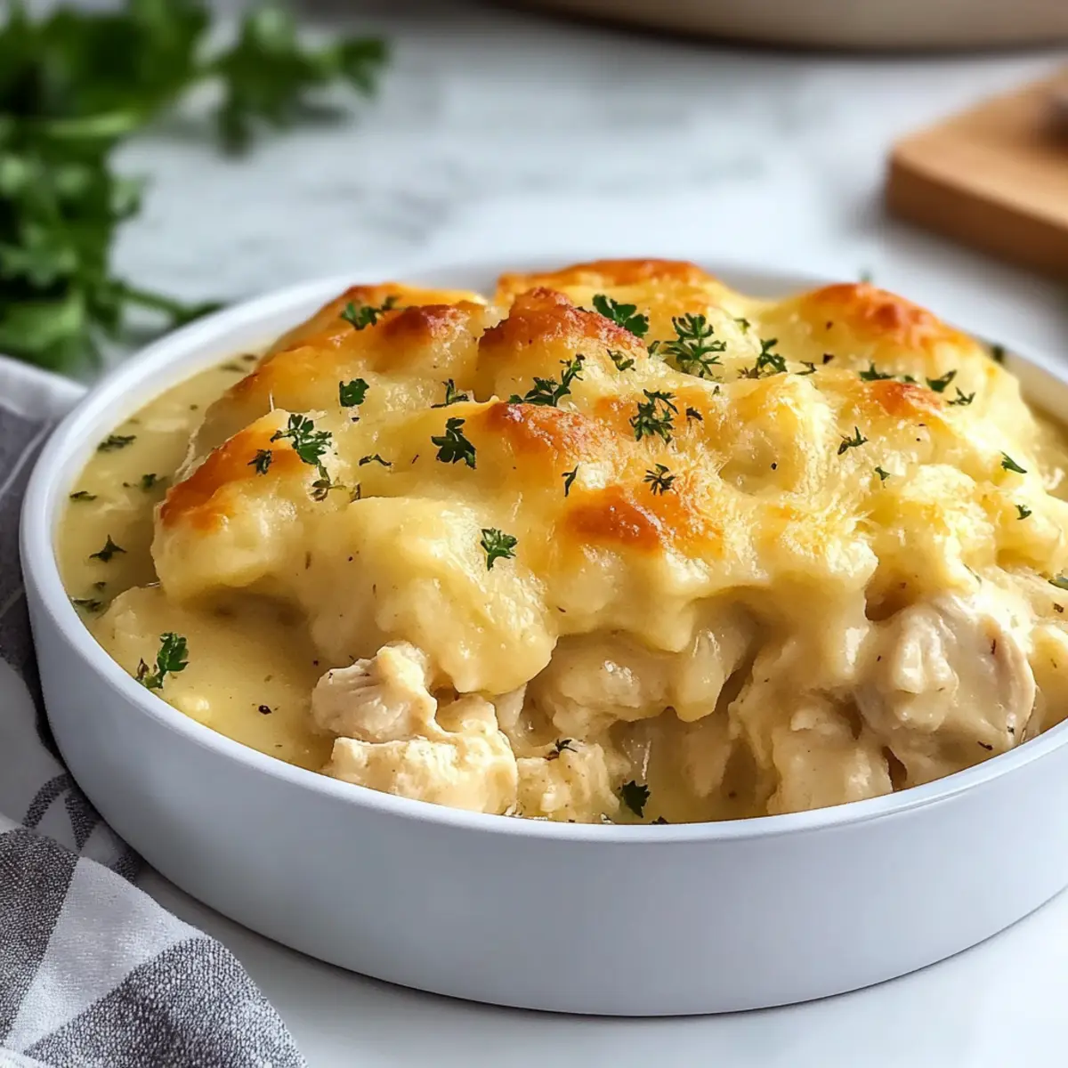 Chicken and Dumplings Casserole