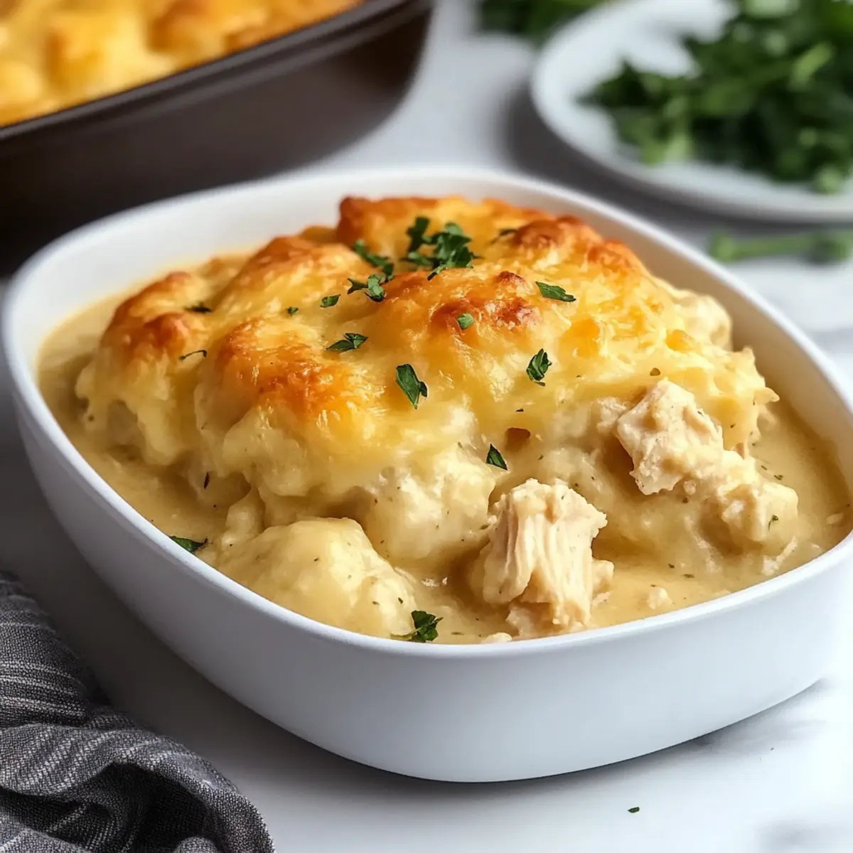 Chicken and Dumplings Casserole